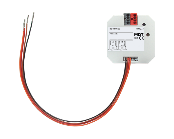 MDT BE-02001.02 KNX Tasterschnittstelle / Tasterinterface 2-fach, UP, Ausführung potentialfrei