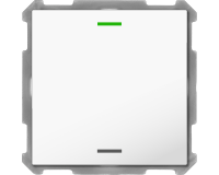 MDT BE-TAL63T1.01 KNX Taster Light 63 1-fach, RGBW,...