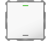 MDT BE-TAL63T1.01 KNX Taster Light 63 1-fach, RGBW,...