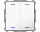 MDT BE-TAL63T2.01 KNX Taster Light 63 2-fach, RGBW, Temperatursensor, Studioweiß glänzend, Neutral