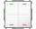 MDT BE-TAL63T4.01 KNX Taster Light 63 4-fach, RGBW, Temperatursensor, Studioweiß glänzend, Neutral