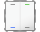 MDT BE-TAL6302.01 KNX Taster Light 63 2-fach, RGBW, Studioweiß glänzend, Neutral