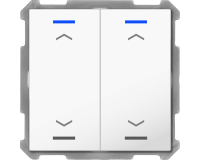 MDT BE-TAL6302.A1 KNX Taster Light 63 2-fach, RGBW,...