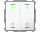 MDT BE-TAL6302.B1 KNX Taster Light 63 2-fach, RGBW, Studioweiß glänzend, Schalten