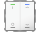 MDT BE-TAL6302.D1 KNX Taster Light 63 2-fach, RGBW, Studioweiß glänzend, Schalten_Jalousie