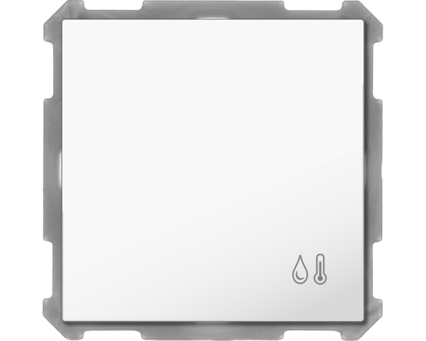 MDT SCN-TFS63.01 KNX Raumtemperatur-/Feuchtesensor 63, Studioweiß glänzend