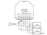 Hugo Müller KNX RF-S Dimmer DALI paladin 683 834 rfs