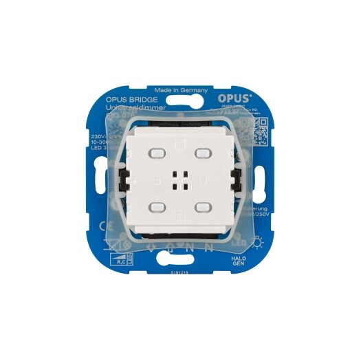 OPUS BRiDGE Universaldimmer LED 3-120W,10-300W/VA, 230V/50