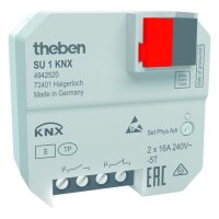 Theben SU 1 KNX Schaltaktor 1-fach, Unterputz, KNX TP,...