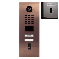 Doorbird IP Sprechanlage edelstahl V4A D2102FV Bronze...