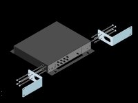 trivum Flex-Line 19-Zoll Rack-Gehäuse Einbauwinkel...