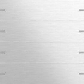 Gira 502417 Wippenset 4f Tastsens.4 TS4 Aluminium