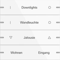 Gira 5034903 Wippenset 4f indiv. Tastsens.4 TS4...