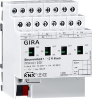 Gira 222400 Steuereinheit 1-10V 4f Hand KNX