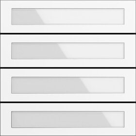 Gira 5534902 Ruftastenmodul 4f System 106 Verkehrsweiß(lack.)