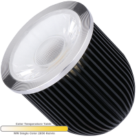 LEDLUMI 22408-2850 LED Spot Reflektoreinsatz SingleWhite 2850 Kelvin MR16 8W