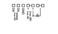 Lunatone 89453826 DALI DT6 1-Kanal LED Dimmer PWM CV 12-48VDC 4A