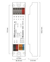 Lunatone 89453843 DALI DT8 RGBW PWM 16A CV 12-48 VDC LED...