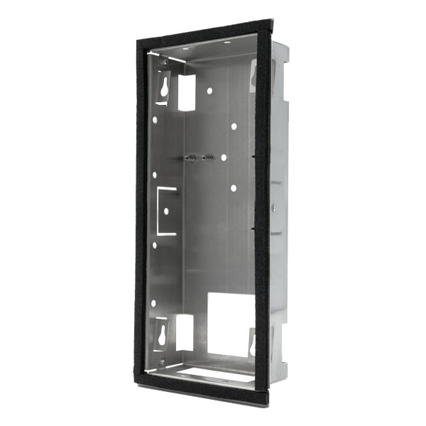 DoorBird D2102V/D2103V/D2101FV EKEY Unterputz Montagerückgehäuse, Edelstahl V2A