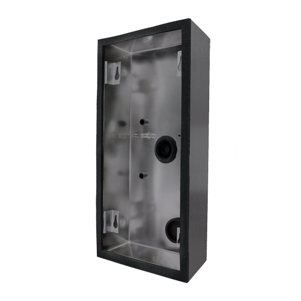 DoorBird Aufputz Montagerückgehäuse für D2101TO IP Video Türstation Titan Optik