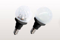 LED Deco Golf Ball COB E14 Warmweiß klar für...