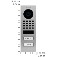 DoorBird IP Video Türstation D1102V Aufputz,...