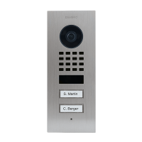 DoorBird IP Video Türstation D1102V Unterputz, 2...