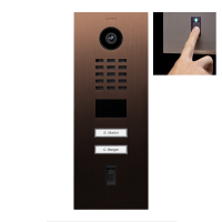 DoorBird IP Video Türstation D2102FV Fingerprint 50,...