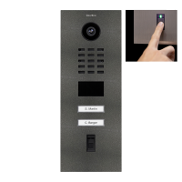 DoorBird IP Video Türstation D2102FV Fingerprint 50,...