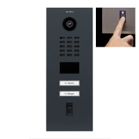 DoorBird IP Video Türstation D2102FV Fingerprint 50,...