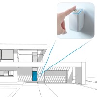 ekey uno Fingerprint Funk, Weiß, für eqiva