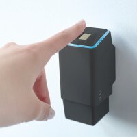 ekey uno Fingerprint Akku Funk, Schwarz, für eqiva