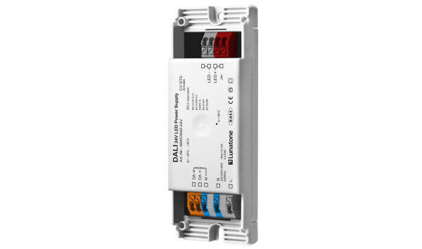 Lunatone 89453849-24V Dali DT6 25W LED 1-Kanal 24V m. PushDim