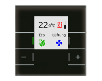 MDT SCN-RTRGS.02S KNX Glas Raumtemperaturregler Smart mit...