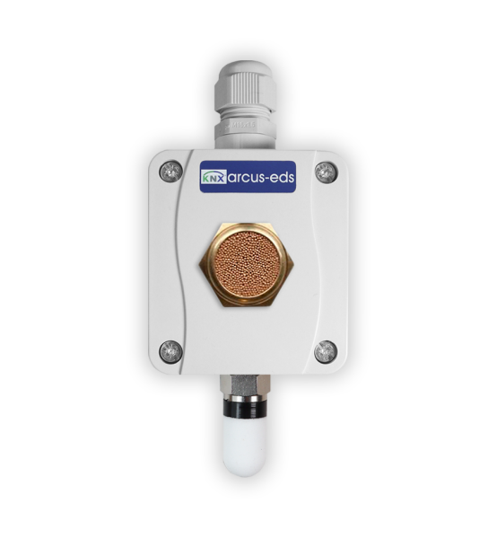 Arcus eds SK10-THC-VOC-AFF KNX Sensor, Temperatur/Feuchte, RTR, Außenfeuchtefühler, VOC