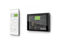 PEAKnx Controlmicro POE Panel (8 KNX Touch Panel inkl. Visualisierung) schwarz/schwarz