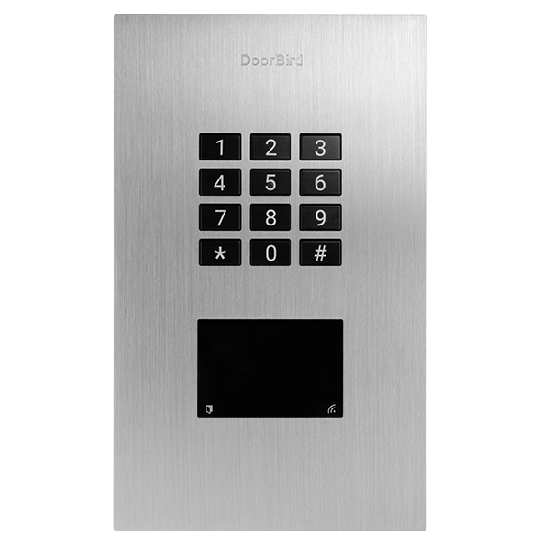 DoorBird IP Zutrittskontrollsystem A1121 Retrofit, Edelstahl V2A, gebürstet