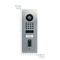 DoorBird IP Video Türstation D1101FV Fingerprint 50...