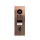 DoorBird IP Video Türstation D1101FV Fingerprint 50 Unterputz, Edelstahl V2A, gebürstet, PVD Beschichtung in Bronze-Optik, 1 Ruftaste, DoorBird Fingerabdruckleser Modul 50, inkl. Unterputzgehäuse