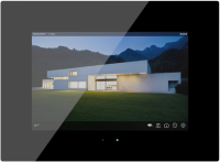 Iddero 10,1 Zoll KNX Touchscreen mit Webserver HC3L glass...