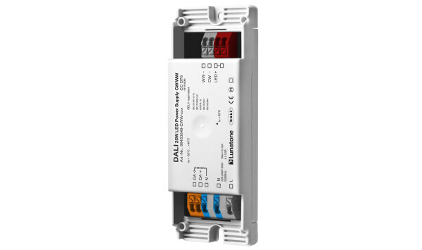 Lunatone 89453849-CWW-500 Dali DT8 20W 500mA LED Power Supply