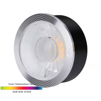 LEDLUMI 52406 RGB-W 24V LED Spot flach Reflektoreinsatz...