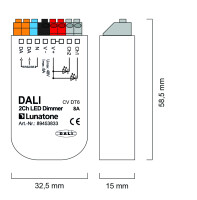 Lunatone 86459556 DALI DT6 1-Kanal LED Dimmer PWM CV...