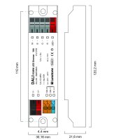 Lunatone 89453840 DALI DT8 RGBW PWM 10A CV 12-48 VDC LED...