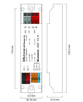 Lunatone 89453838 Dali DT8 CW-WW PWM 10A 12-48V VDC LED...