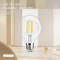 Gledopto G95 LED E27 Leuchtmittel ZigBee3.0 Pro Serie CCT...