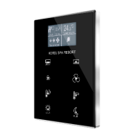 Zennio Kapazitives Touchpanel TMD-Display One - 8 Tasten...