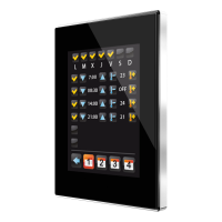 Zennio Z41 Lite. Kapazitives Farb - Touchpanel - Chrome...