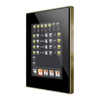 Zennio Z41 Lite. Kapazitives Farb - Touchpanel -...