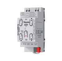 Zennio ZDINDX2 KNX NarrowDIM X2. Universaler Dimm-Aktor,...